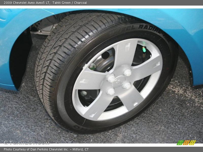 Tahiti Green / Charcoal 2009 Chevrolet Aveo Aveo5 LT