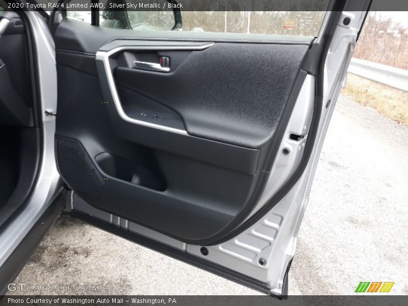 Silver Sky Metallic / Black 2020 Toyota RAV4 Limited AWD