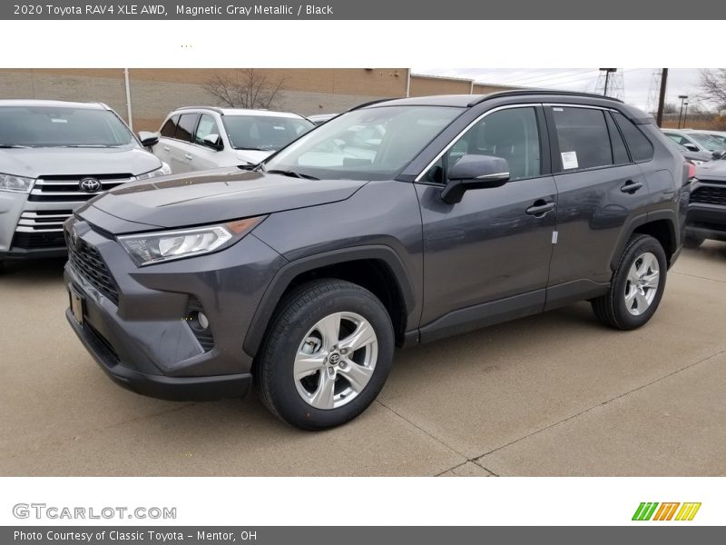 Magnetic Gray Metallic / Black 2020 Toyota RAV4 XLE AWD