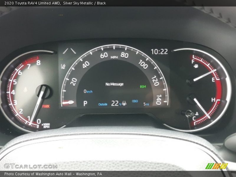  2020 RAV4 Limited AWD Limited AWD Gauges