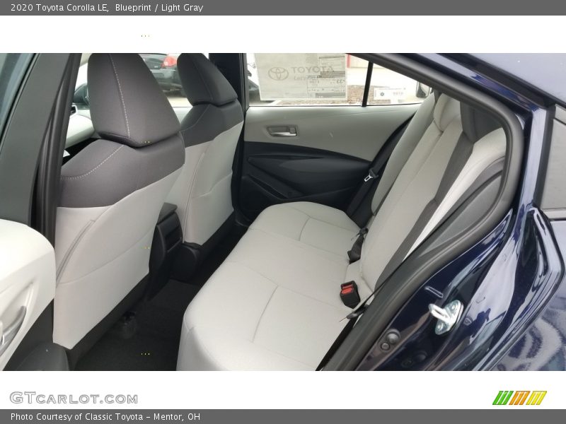 Blueprint / Light Gray 2020 Toyota Corolla LE