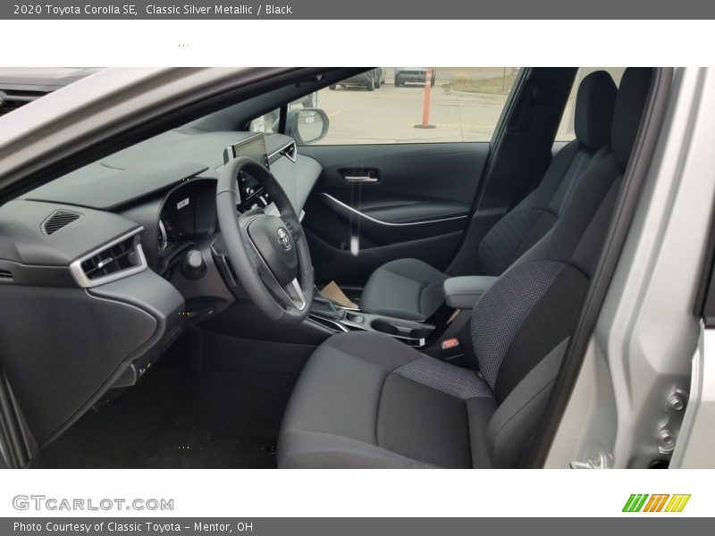  2020 Corolla SE Black Interior