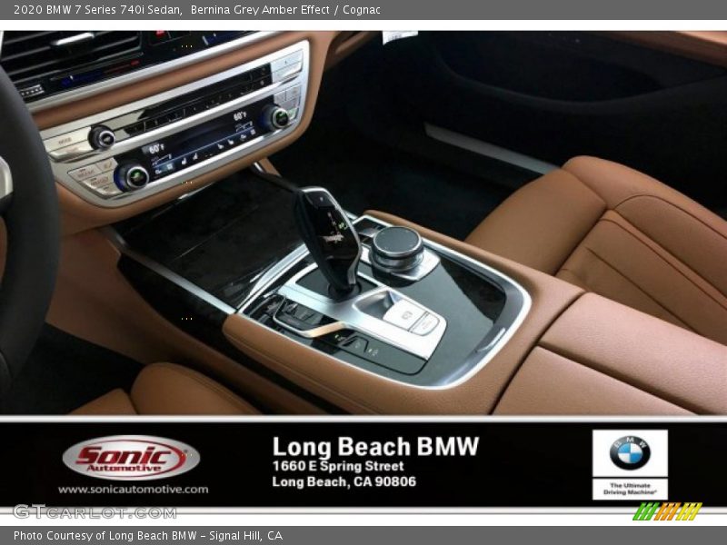 Bernina Grey Amber Effect / Cognac 2020 BMW 7 Series 740i Sedan