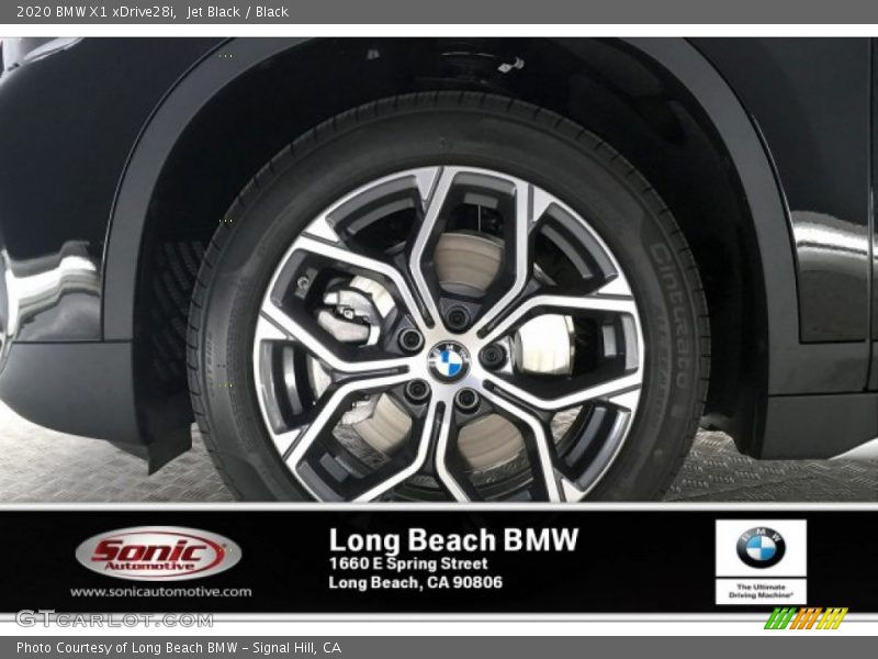 Jet Black / Black 2020 BMW X1 xDrive28i