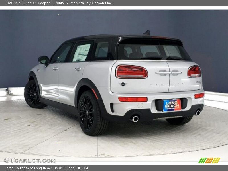 White Silver Metallic / Carbon Black 2020 Mini Clubman Cooper S