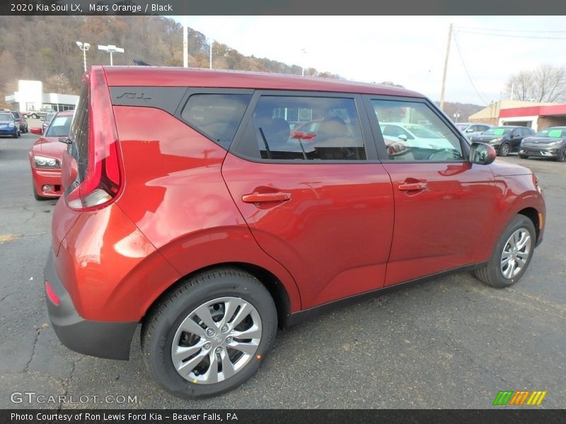 Mars Orange / Black 2020 Kia Soul LX