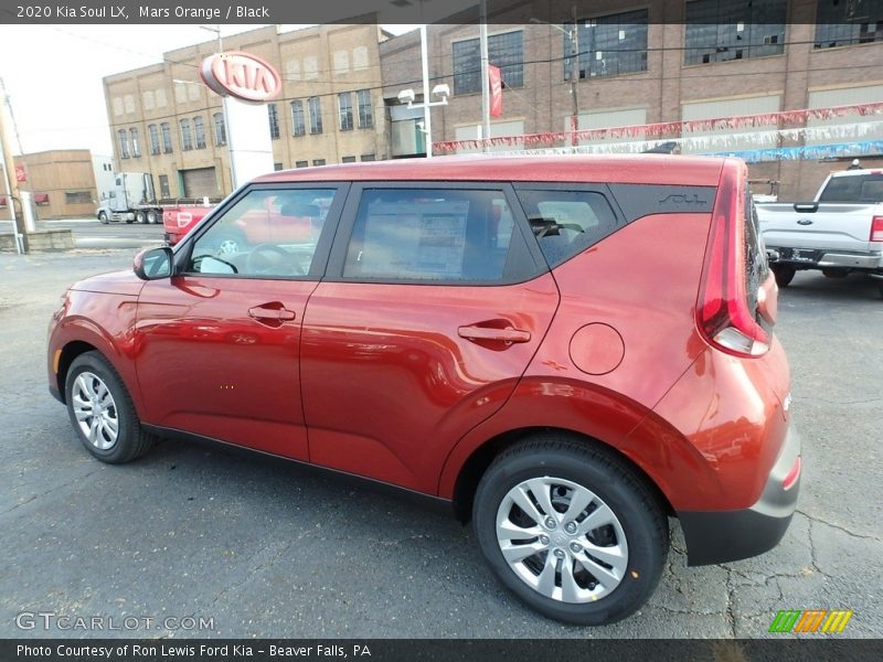 Mars Orange / Black 2020 Kia Soul LX