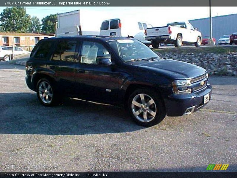 Imperial Blue Metallic / Ebony 2007 Chevrolet TrailBlazer SS