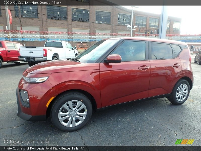 Mars Orange / Black 2020 Kia Soul LX