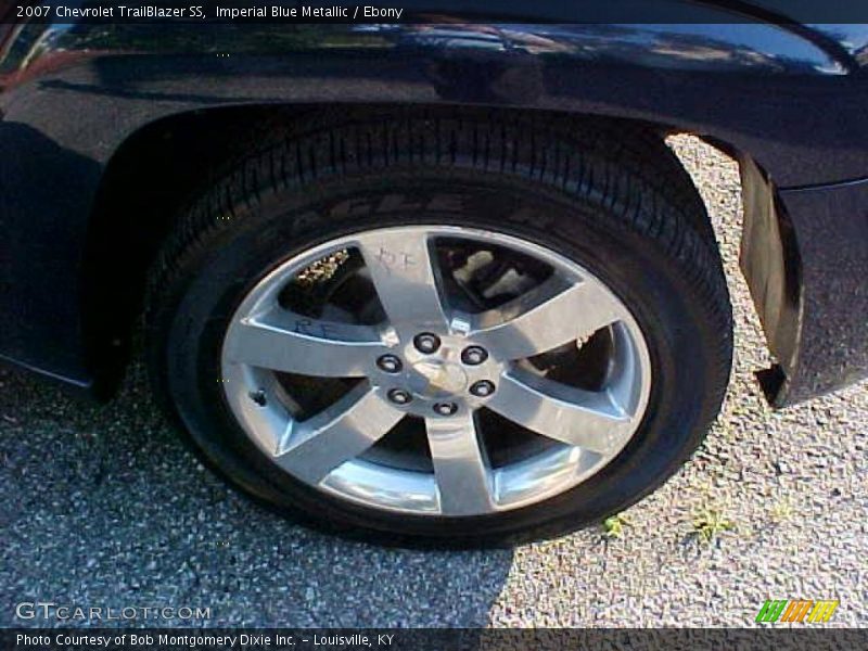 Imperial Blue Metallic / Ebony 2007 Chevrolet TrailBlazer SS