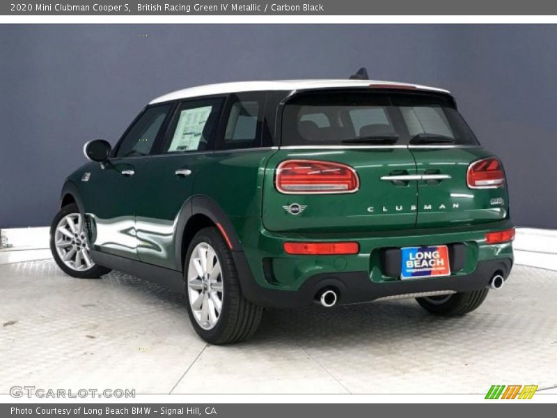 British Racing Green IV Metallic / Carbon Black 2020 Mini Clubman Cooper S