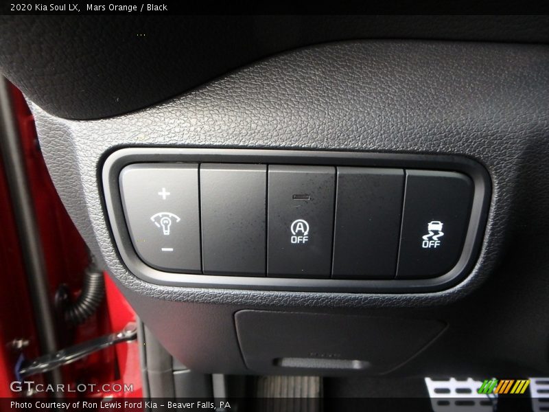 Controls of 2020 Soul LX