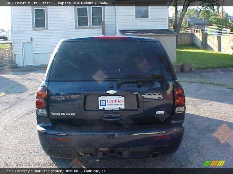 Imperial Blue Metallic / Ebony 2007 Chevrolet TrailBlazer SS