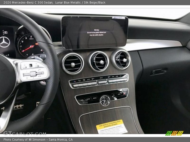 Controls of 2020 C 300 Sedan