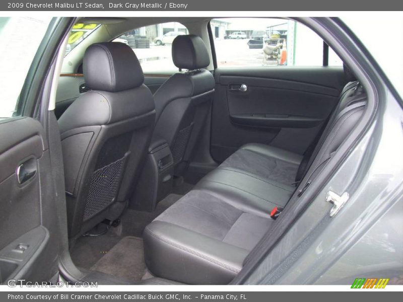 Dark Gray Metallic / Ebony 2009 Chevrolet Malibu LT Sedan