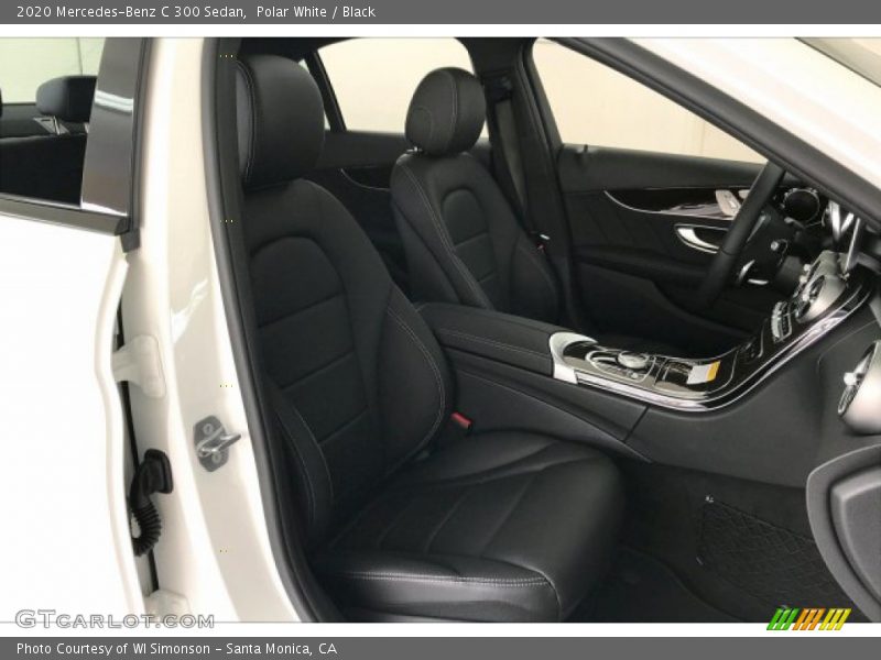 Polar White / Black 2020 Mercedes-Benz C 300 Sedan