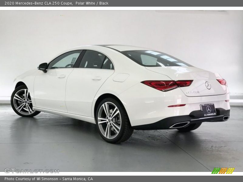 Polar White / Black 2020 Mercedes-Benz CLA 250 Coupe