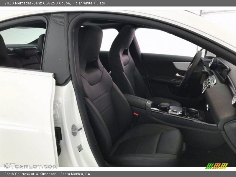 Polar White / Black 2020 Mercedes-Benz CLA 250 Coupe
