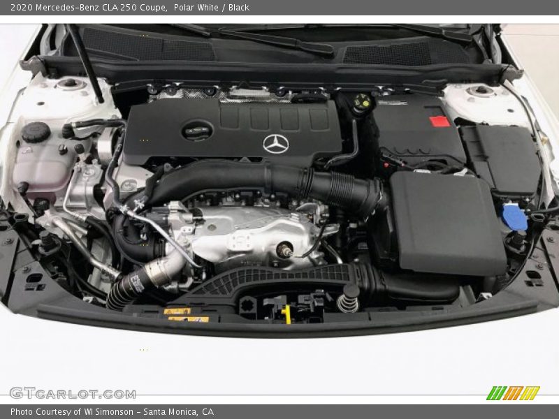 Polar White / Black 2020 Mercedes-Benz CLA 250 Coupe
