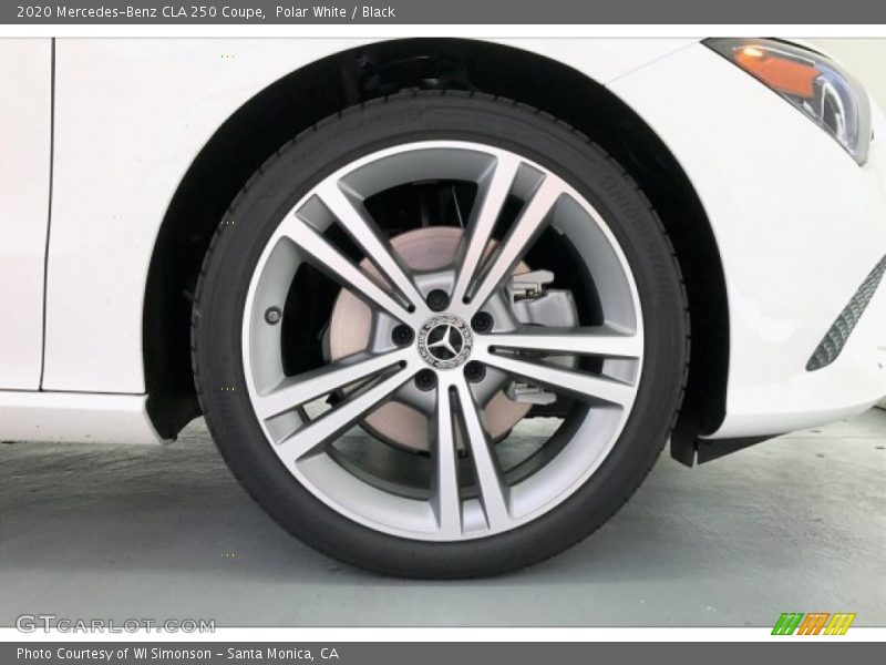 Polar White / Black 2020 Mercedes-Benz CLA 250 Coupe