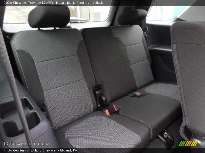 Mosaic Black Metallic / Jet Black 2020 Chevrolet Traverse LS AWD