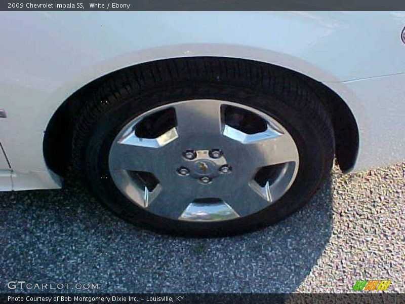 White / Ebony 2009 Chevrolet Impala SS