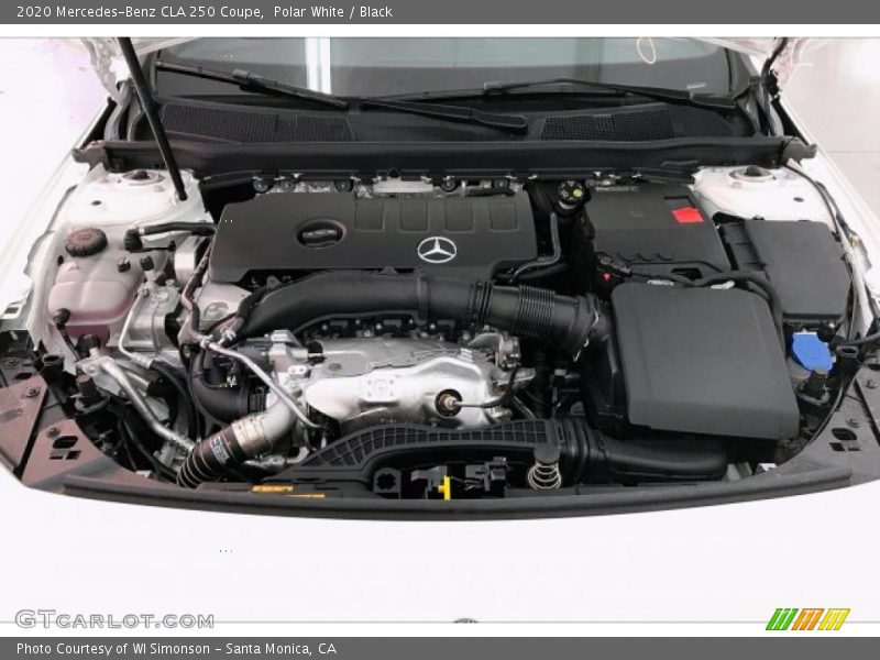 Polar White / Black 2020 Mercedes-Benz CLA 250 Coupe
