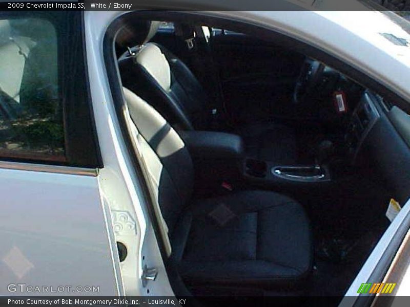White / Ebony 2009 Chevrolet Impala SS