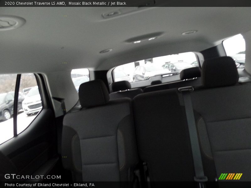 Mosaic Black Metallic / Jet Black 2020 Chevrolet Traverse LS AWD
