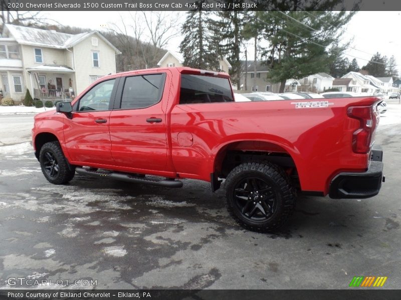 Red Hot / Jet Black 2020 Chevrolet Silverado 1500 Custom Trail Boss Crew Cab 4x4