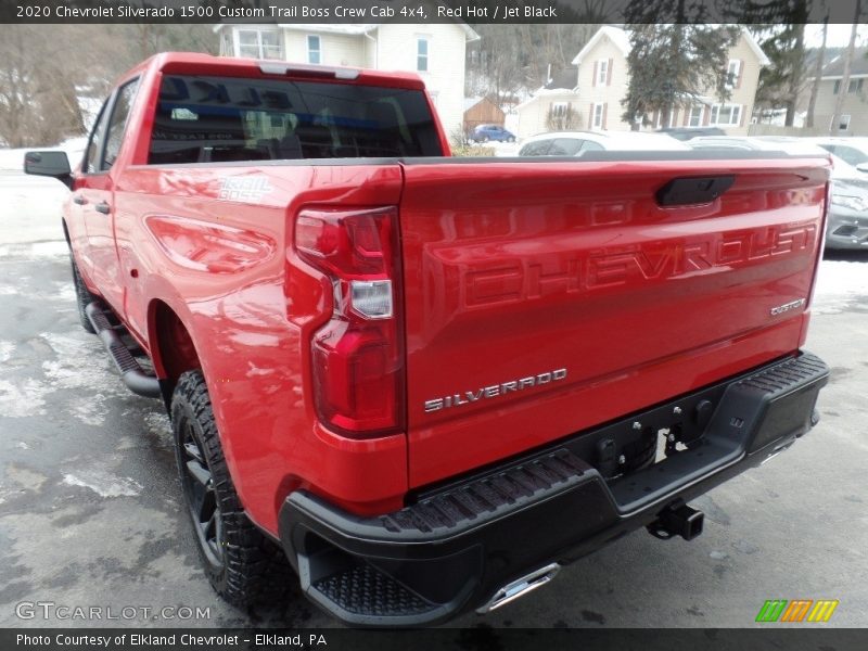 Red Hot / Jet Black 2020 Chevrolet Silverado 1500 Custom Trail Boss Crew Cab 4x4