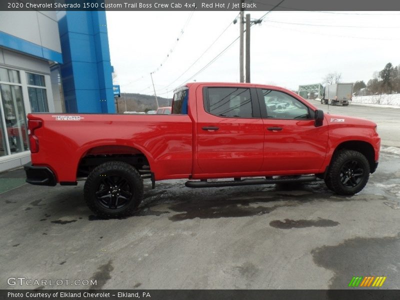 Red Hot / Jet Black 2020 Chevrolet Silverado 1500 Custom Trail Boss Crew Cab 4x4
