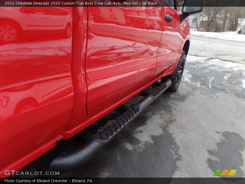 Red Hot / Jet Black 2020 Chevrolet Silverado 1500 Custom Trail Boss Crew Cab 4x4