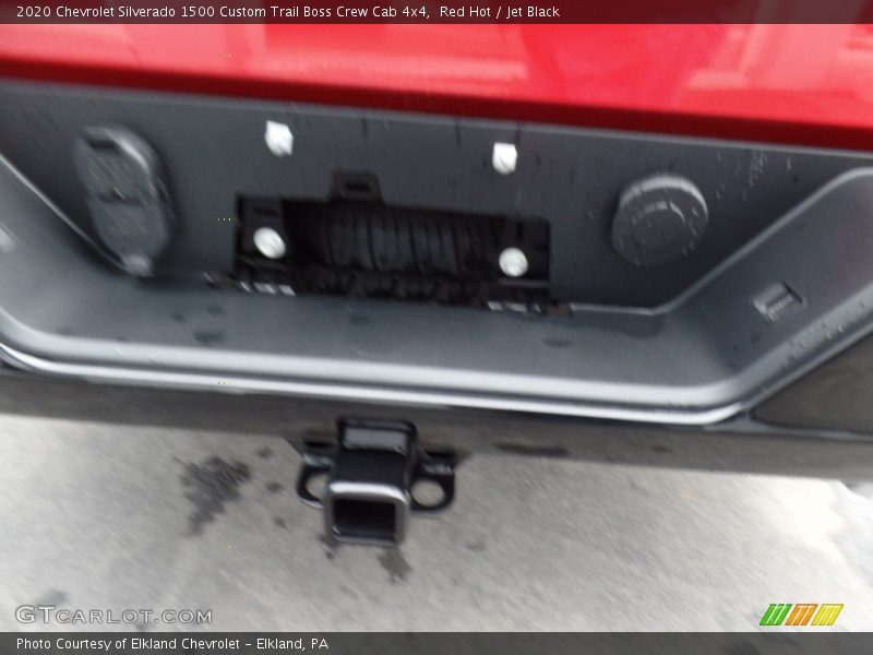 Red Hot / Jet Black 2020 Chevrolet Silverado 1500 Custom Trail Boss Crew Cab 4x4
