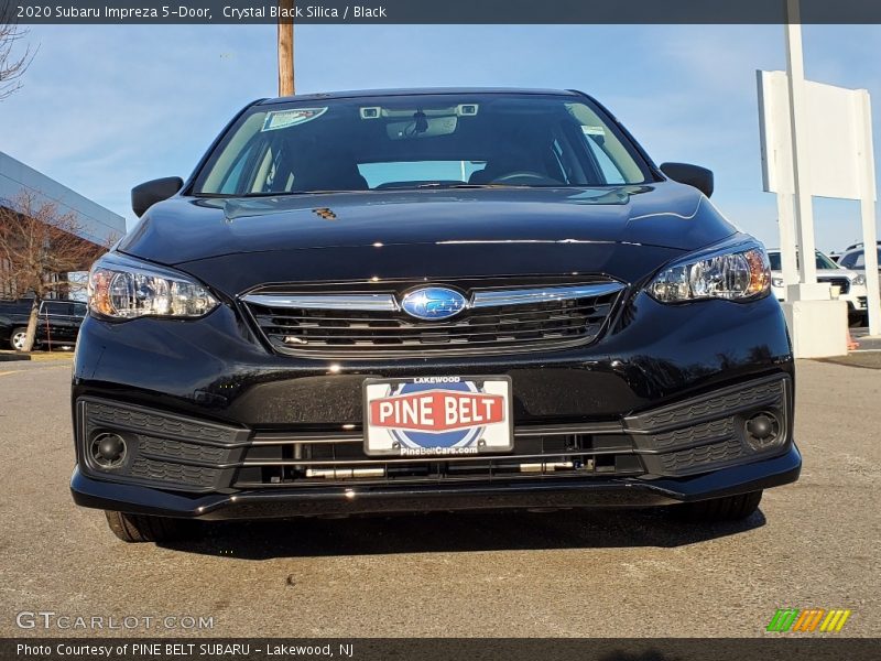 Crystal Black Silica / Black 2020 Subaru Impreza 5-Door