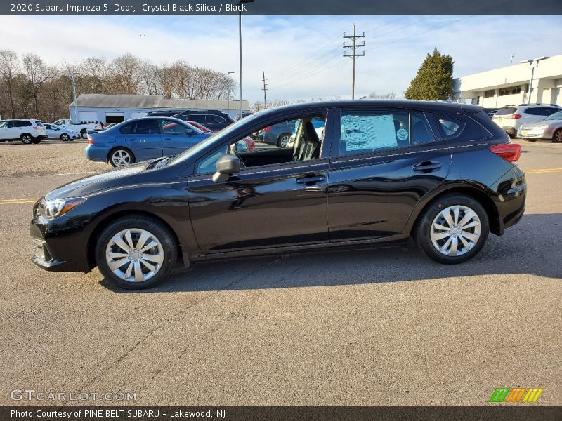 Crystal Black Silica / Black 2020 Subaru Impreza 5-Door