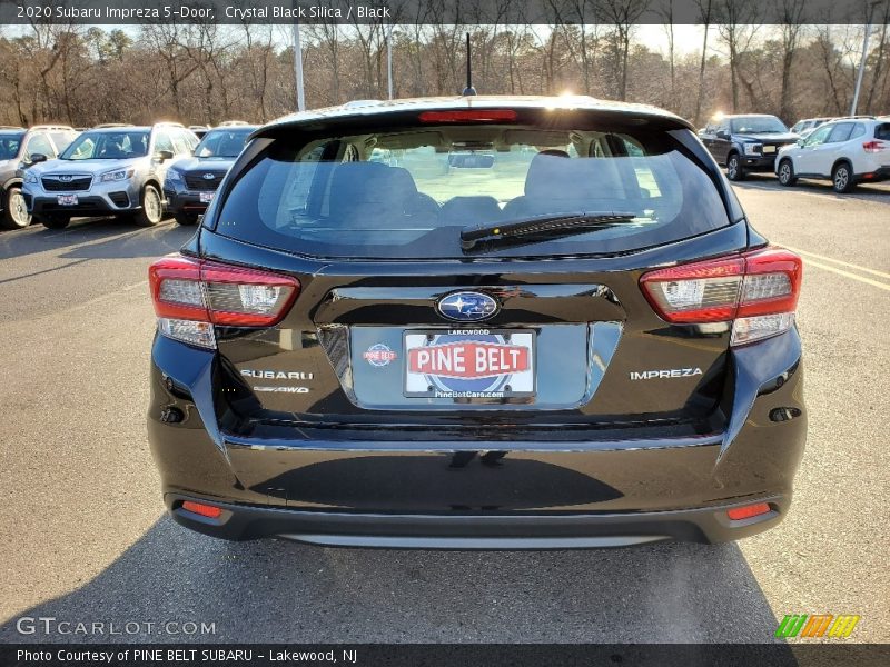 Crystal Black Silica / Black 2020 Subaru Impreza 5-Door