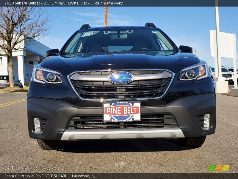 Crystal Black Silica / Warm Ivory 2020 Subaru Outback 2.5i Limited