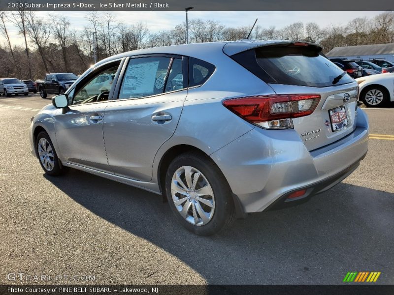 Ice Silver Metallic / Black 2020 Subaru Impreza 5-Door