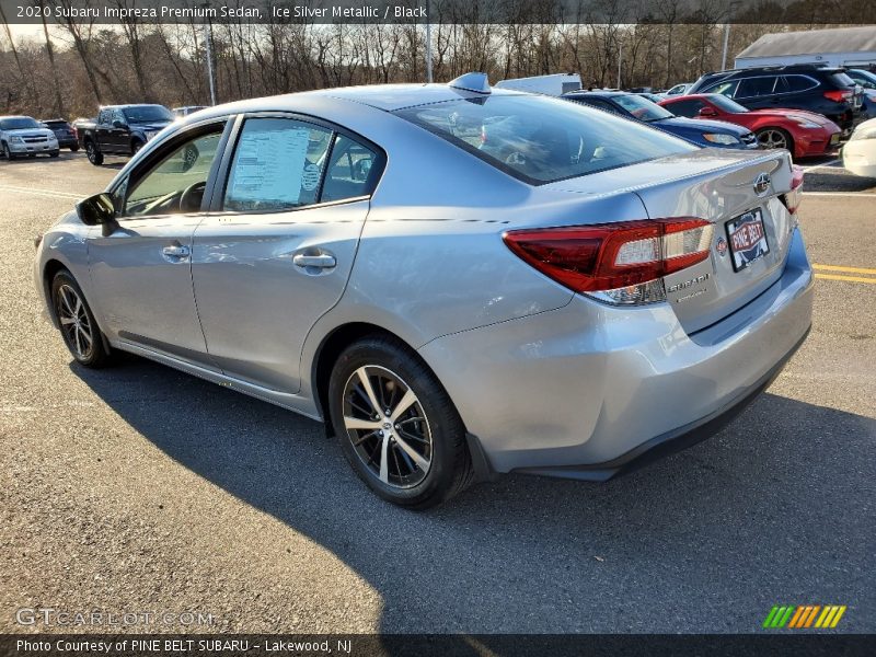 Ice Silver Metallic / Black 2020 Subaru Impreza Premium Sedan