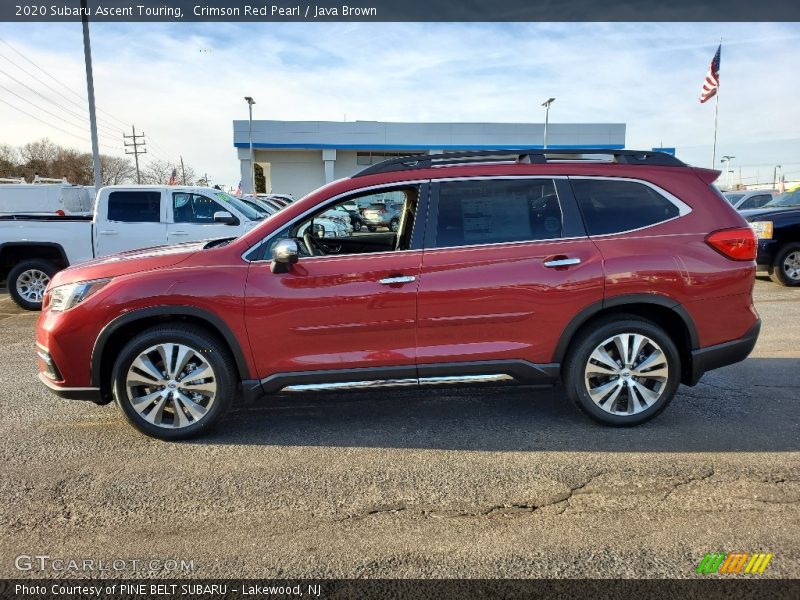 Crimson Red Pearl / Java Brown 2020 Subaru Ascent Touring