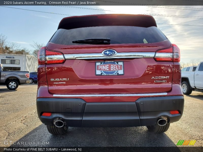 Crimson Red Pearl / Java Brown 2020 Subaru Ascent Touring