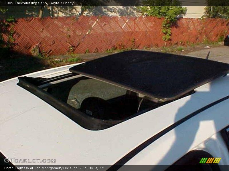 White / Ebony 2009 Chevrolet Impala SS