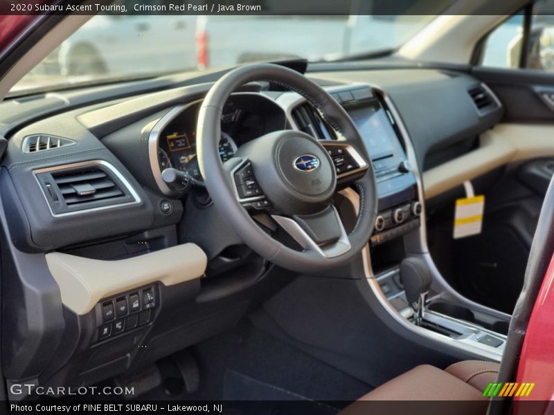 Crimson Red Pearl / Java Brown 2020 Subaru Ascent Touring