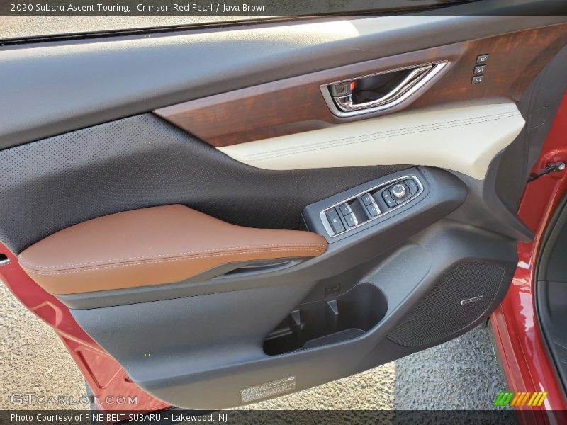 Crimson Red Pearl / Java Brown 2020 Subaru Ascent Touring