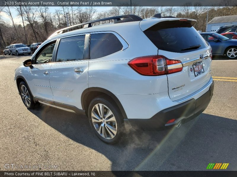 Crystal White Pearl / Java Brown 2020 Subaru Ascent Touring
