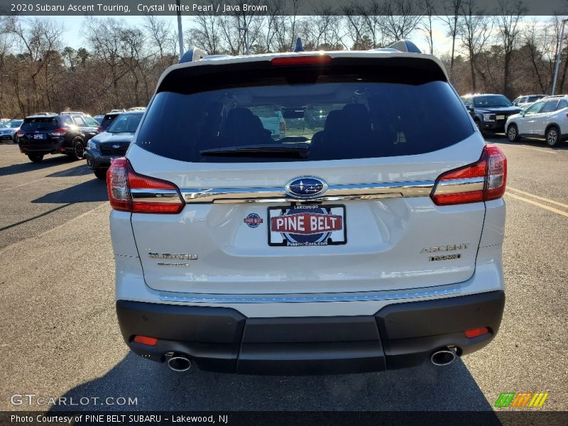 Crystal White Pearl / Java Brown 2020 Subaru Ascent Touring