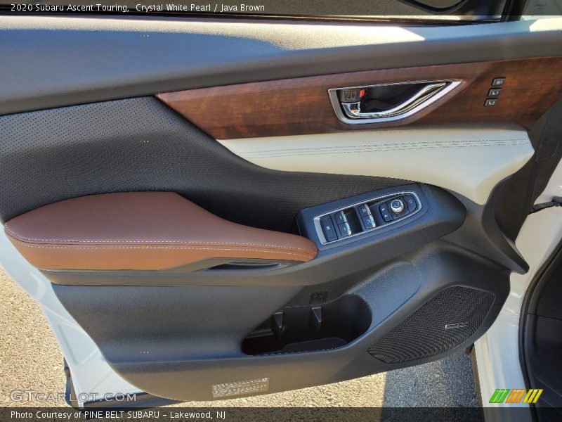 Crystal White Pearl / Java Brown 2020 Subaru Ascent Touring
