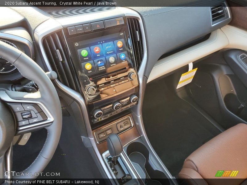 Crystal White Pearl / Java Brown 2020 Subaru Ascent Touring