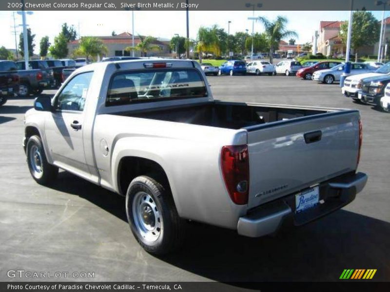 Silver Birch Metallic / Ebony 2009 Chevrolet Colorado Regular Cab